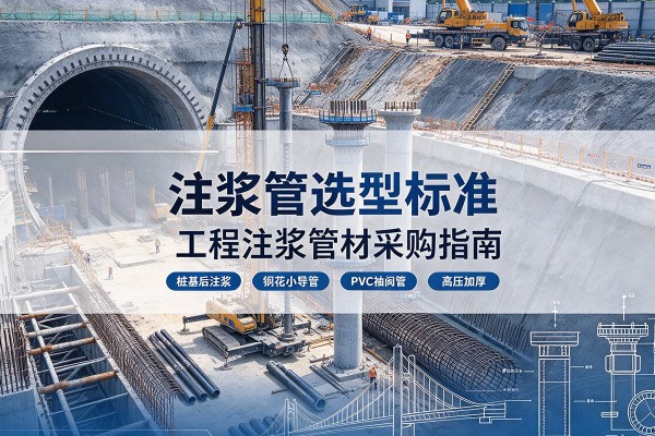 晴隆注浆管选型标准